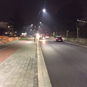 Illuminazione viale