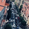 Napoli  via Tino di Camaino  traffico