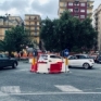 Napoli  piazza degli Artisti  caos traffico